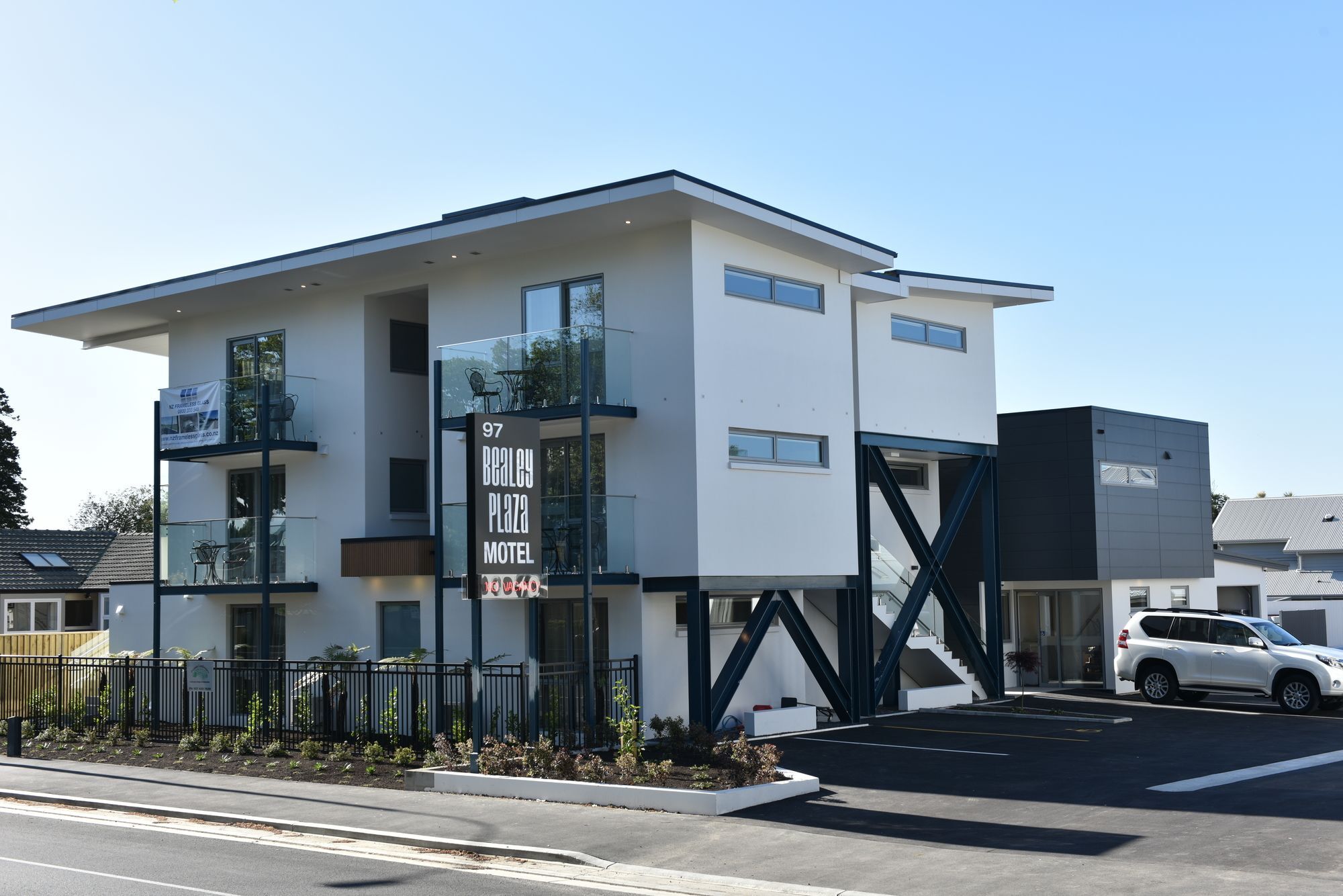 Bealey Plaza Motel Christchurch Exterior foto