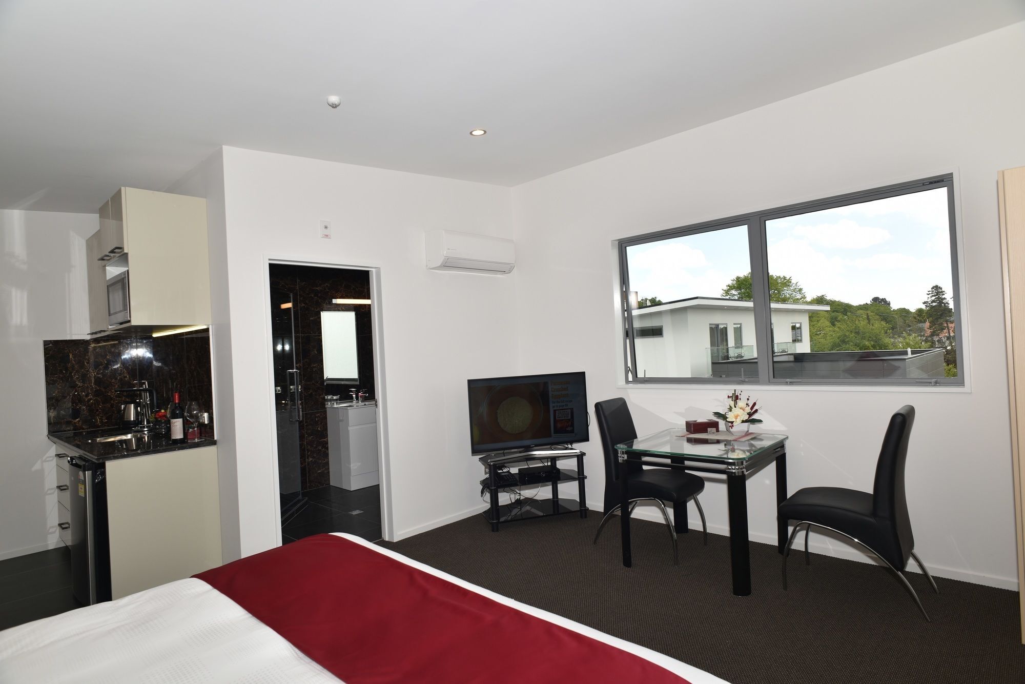 Bealey Plaza Motel Christchurch Exterior foto A typical studio apartment
